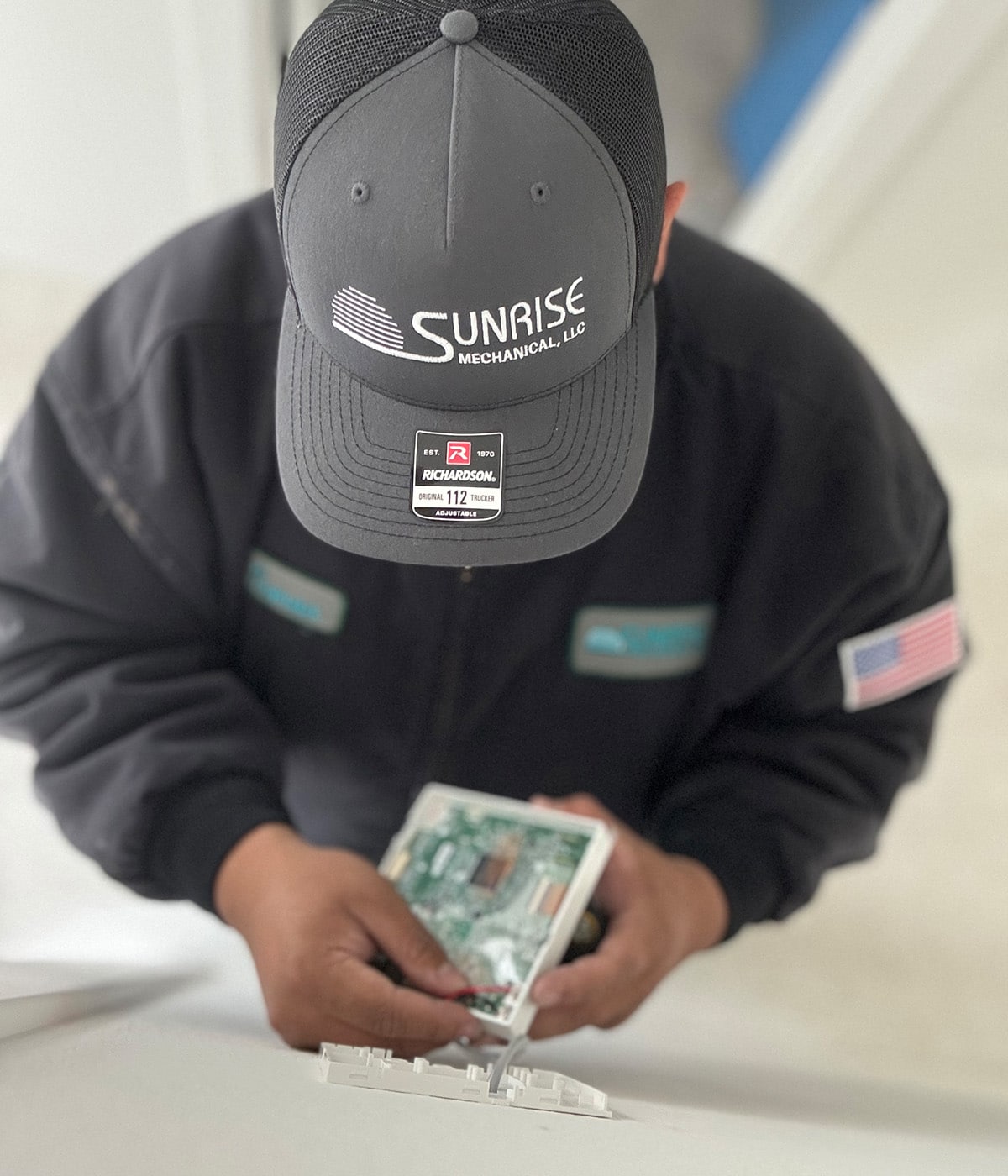 sunrise thermostat install