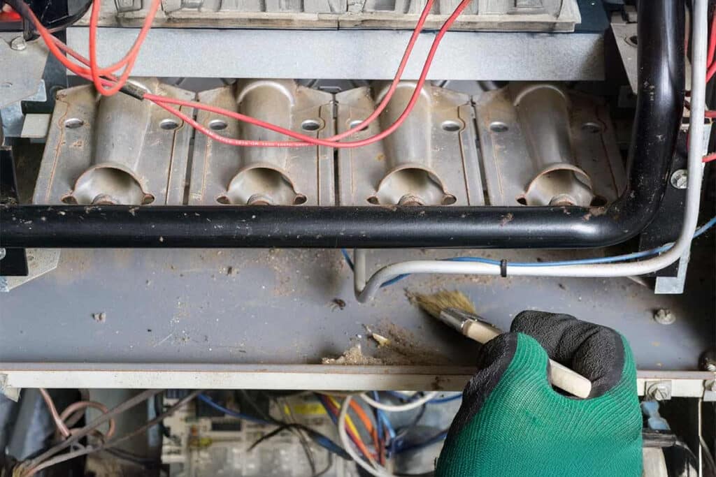 cleaning furnace